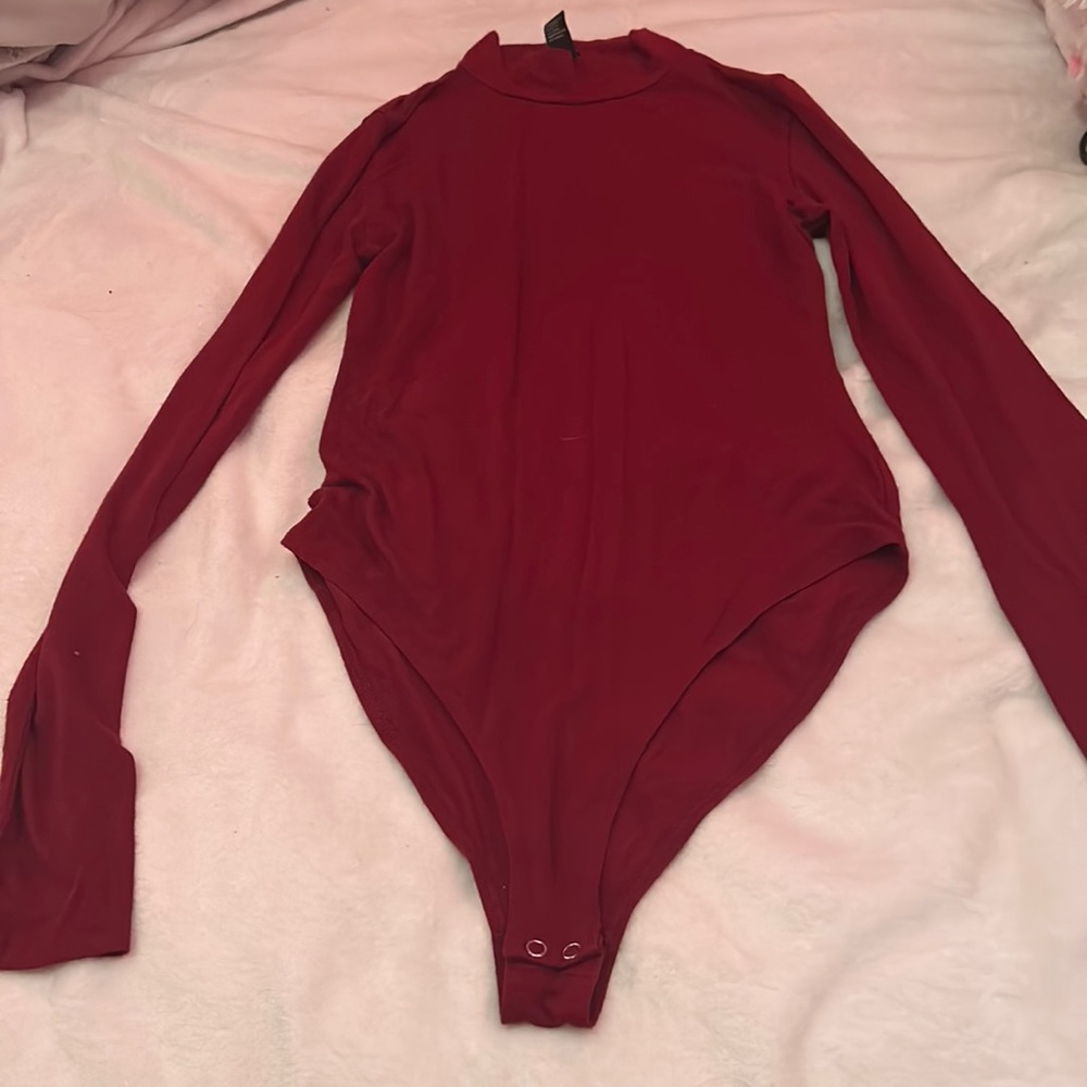 Red Forever 21 Bodysuit♥️